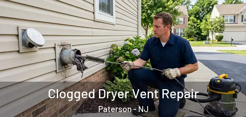  Clogged Dryer Vent Repair Paterson - NJ