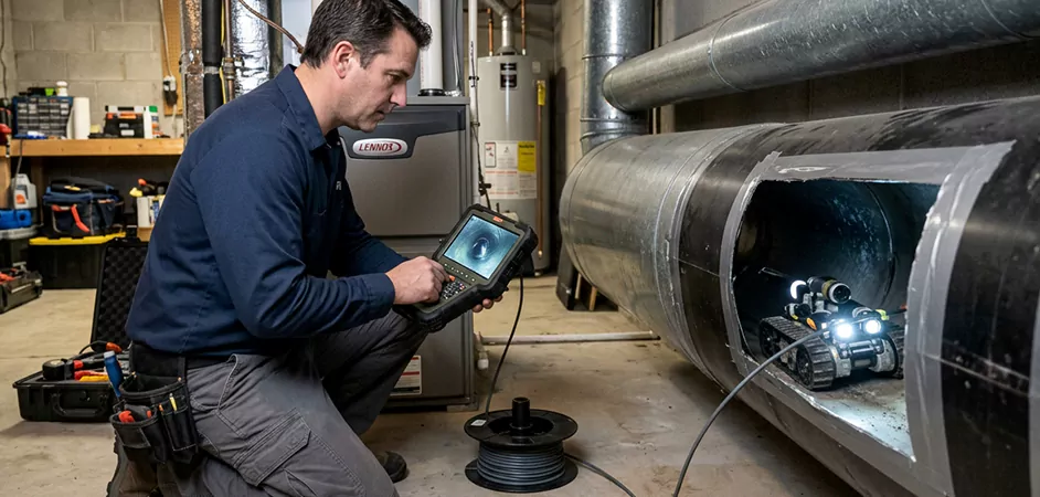 Robotic Duct Inspection in Paterson, NJ