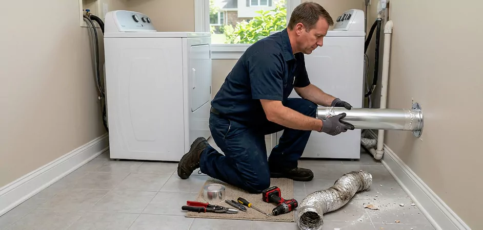 Dryer Vent Replacement in Paterson