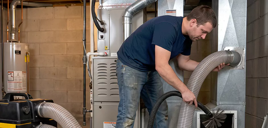 Negative Pressure Duct Cleaning for Large and Long Duct Systems in Paterson